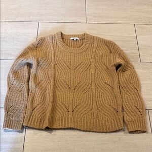 Madewell Sweater in Camel (Size XS)